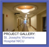 Commercial Painting Photo Gallery of St. Joseph's Women's Hospital NICU  by Sourini Painting